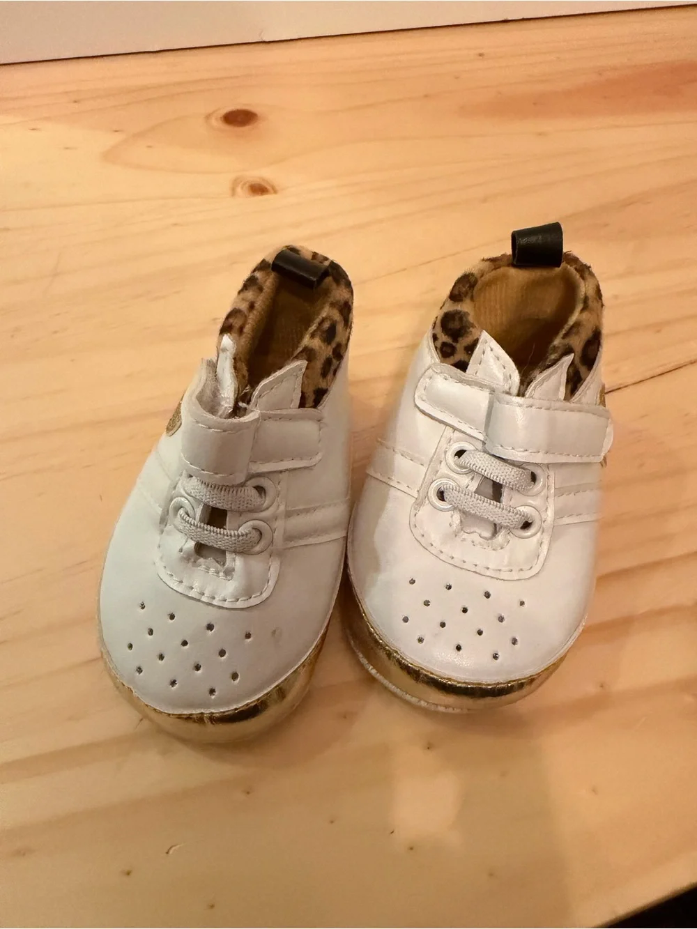Little Me Heart Sparkle Baby Shoes